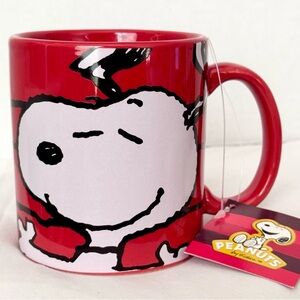 Westland Giftware Snoopy Face Red Mug Peanuts